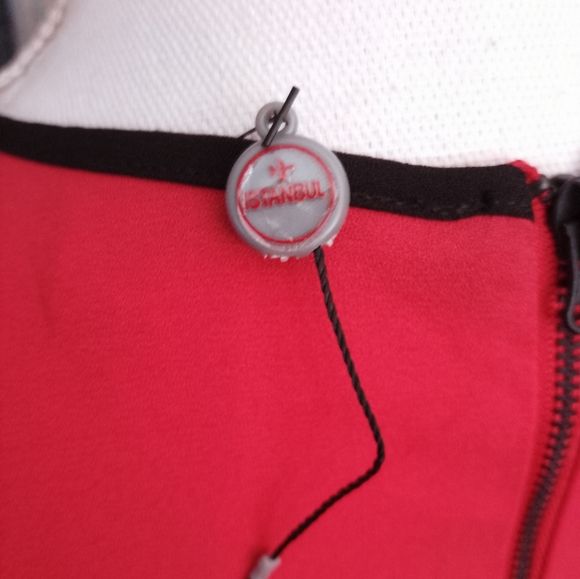 NWOT Narciso Rodriguez For Design Nation Color Block Short Sleeve Dress - Picture 5 of 7